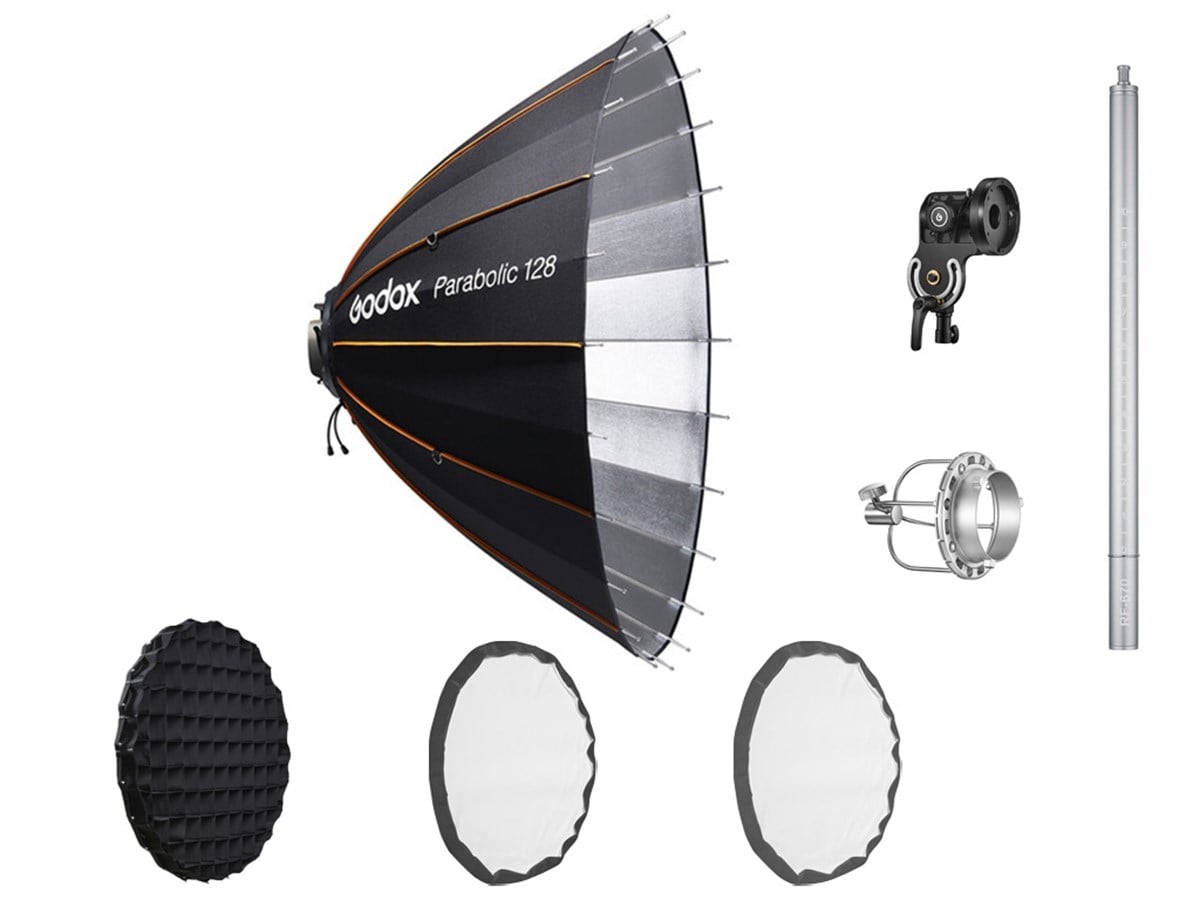 Godox Parabolik128 Softbox Bowens Kit (9 Parça)