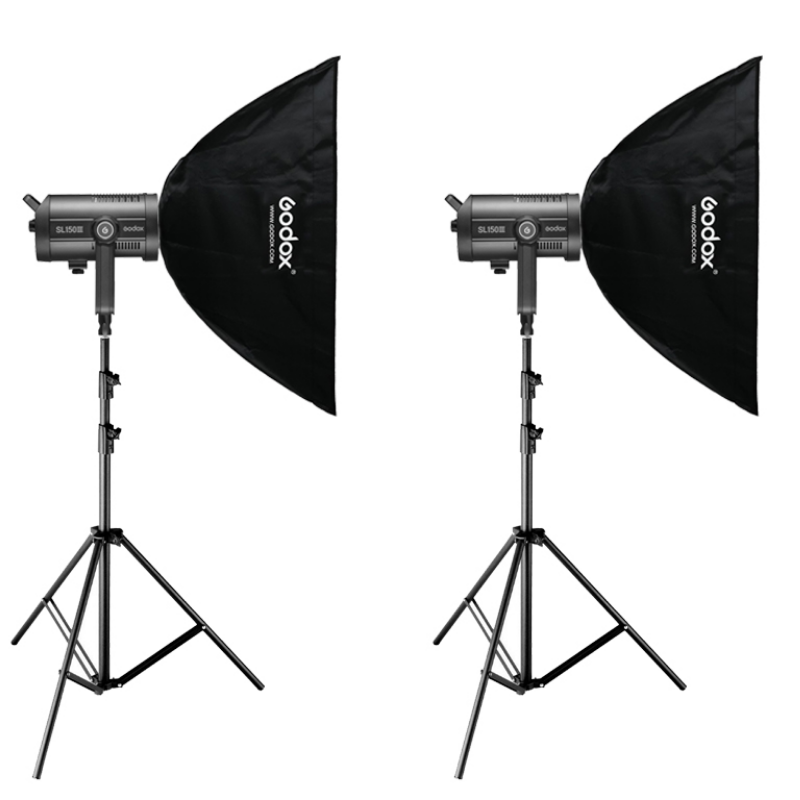 Godox SL150W III LED Video Işığı 2'li Kit