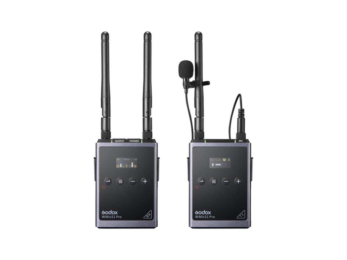 Godox WMicS1 Pro Kit1 Telsiz Mikrofon