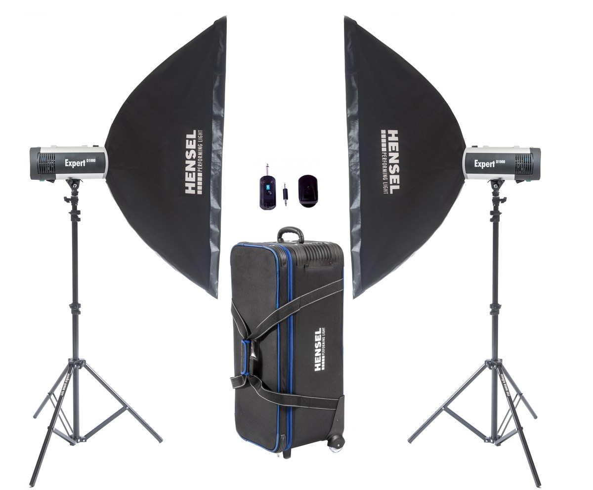 Hensel Expert D 1000w 2'li Paraflaş Set