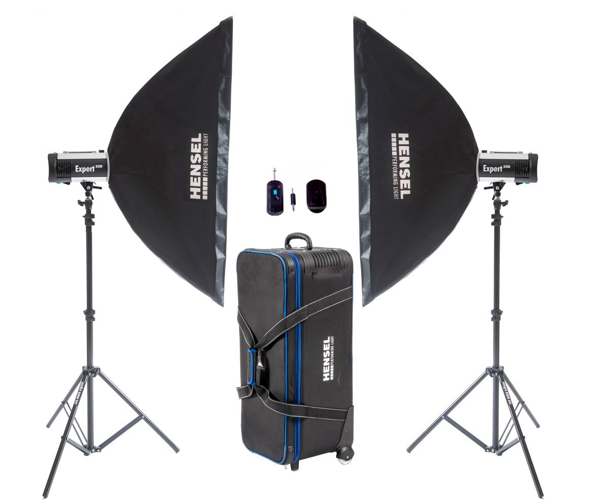 Hensel Expert D 500w 2'li Paraflaş Set