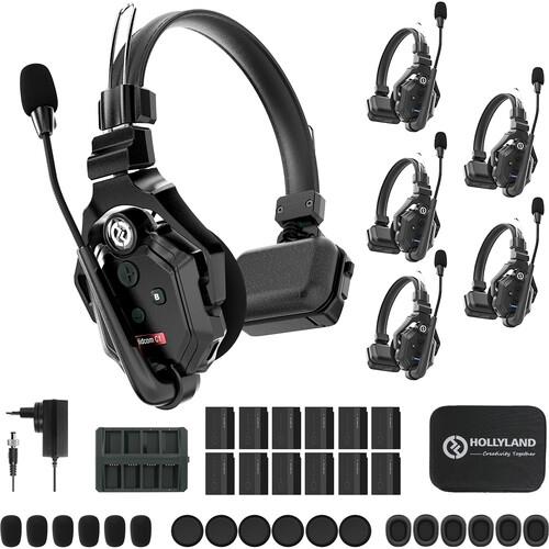 Hollyland Solidcom C1-6S Kablosuz Intercom Sistemi ( 6 Kullanıcı )