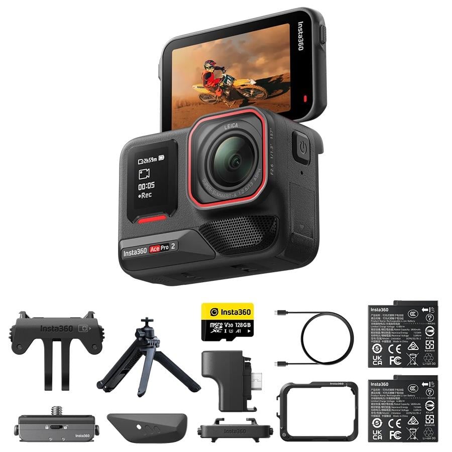 Insta360 Ace Pro 2 Aksiyon Kamerası Ultimate Bundle