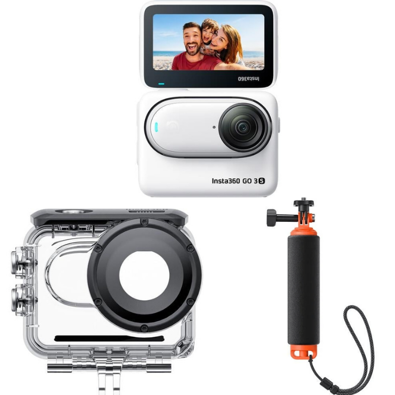 Insta360 GO 3S White Su Altı Dalış Seti