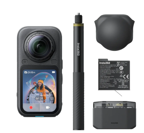 Insta360 X6 360° Aksiyon Kamerası Essentials Bundle
