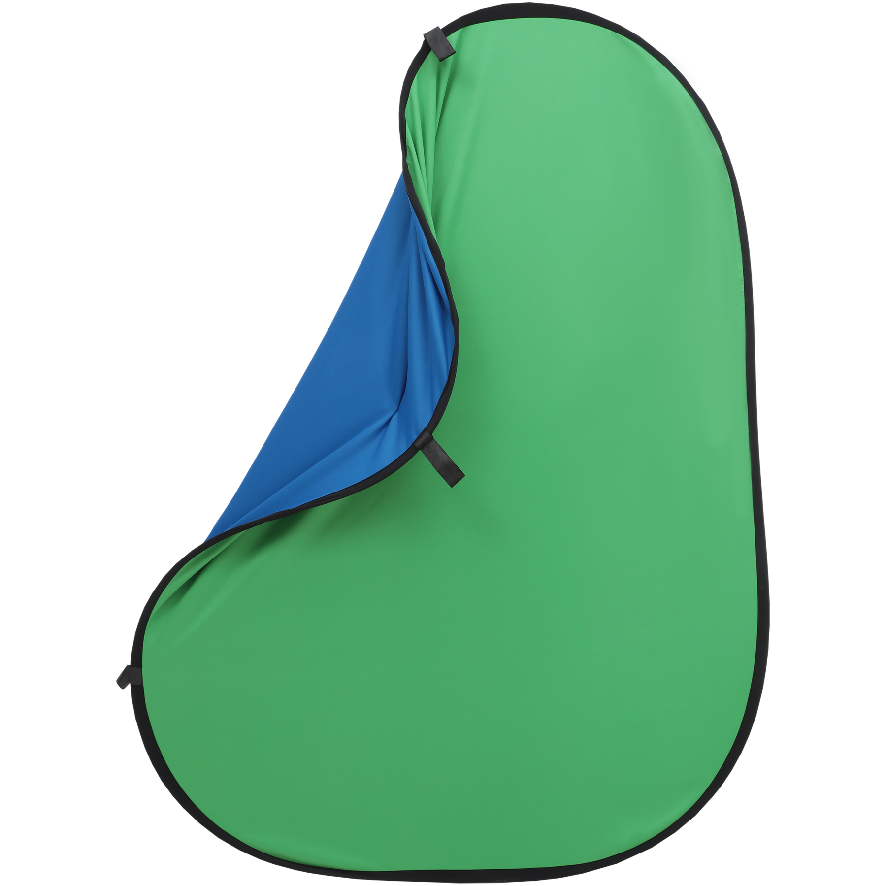 JINBEI 1.5 * 2m Chromakey Yeşil / Mavi 2'in1 Kumaş Katlanabilir Arka Plan