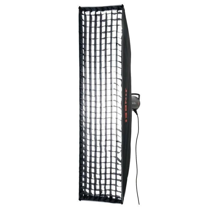 JINBEI KE-35x140cm Hızlı Açılan Strip Softbox Gridli