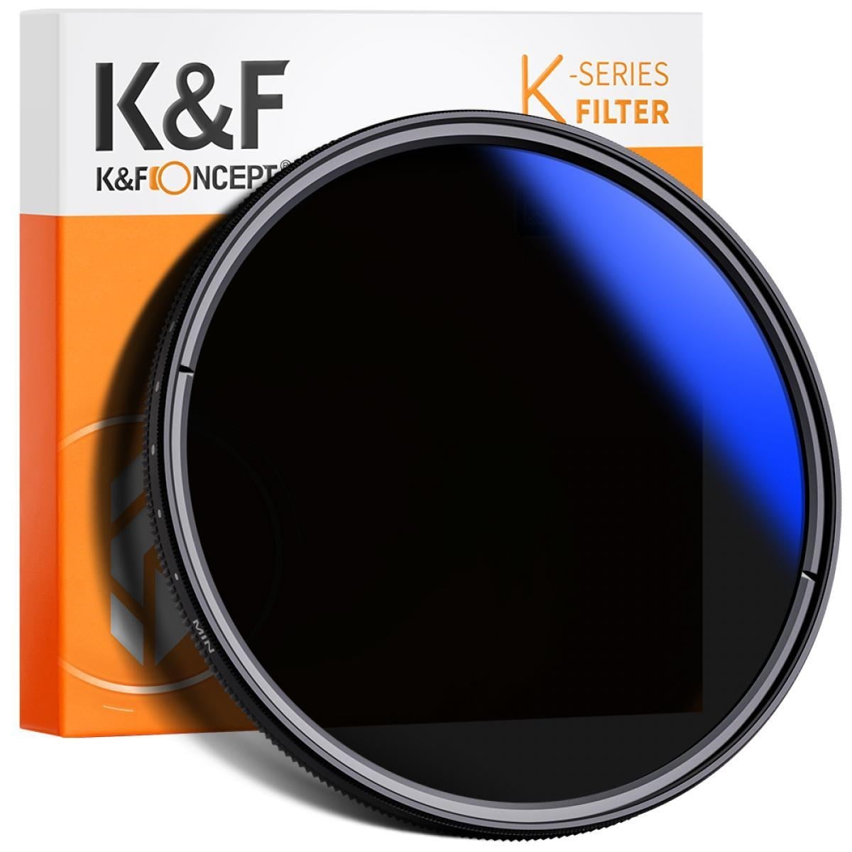 K&F Concept 40.5mm ND2-ND400 (9 Stop) Değişken ND Filtre