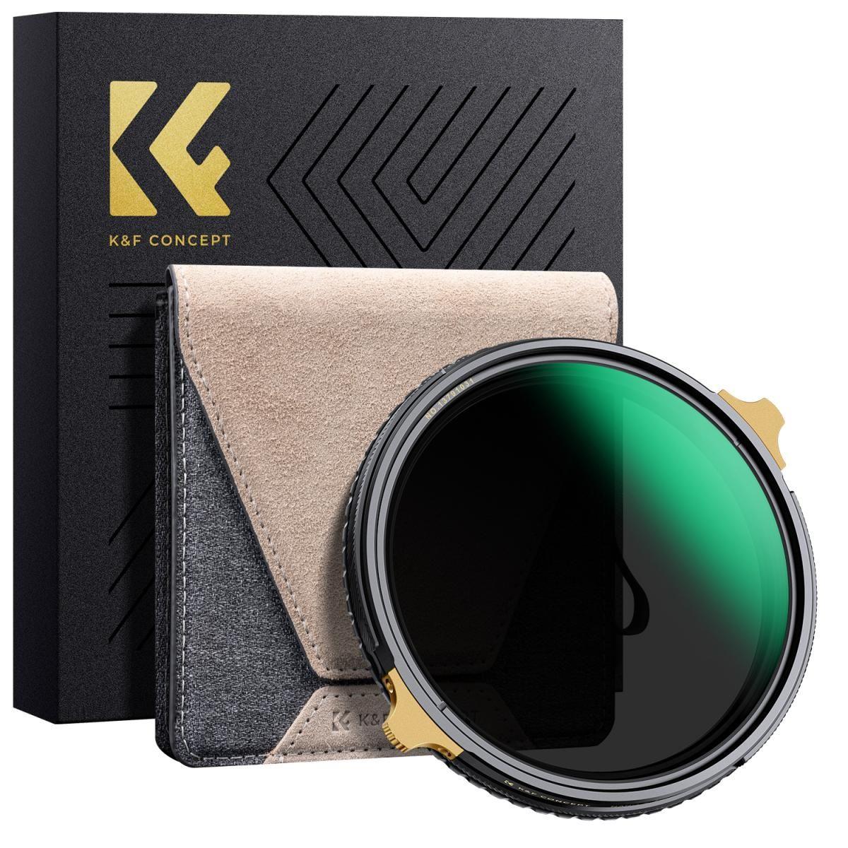 K&F Concept 49mm Nano-X Pro CPL ve ND 2-32 Lens Filtresi