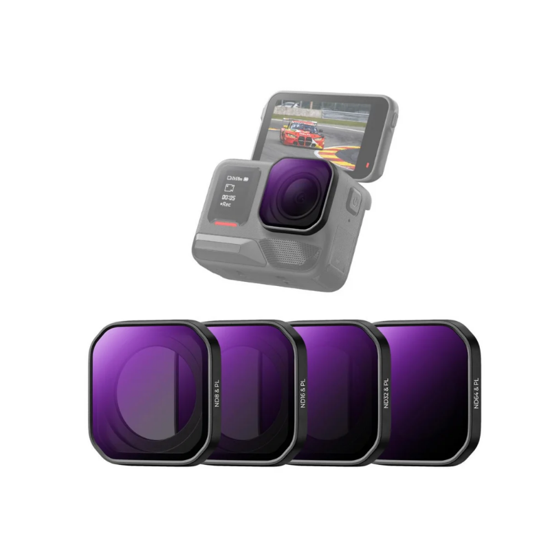 K&F Concept Insta360 Ace Pro 2 ND/PL Fitre Seti (ND/PL8/16/32/64)