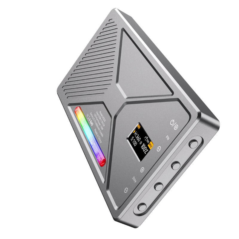 Liyadi LR225 Pro RGB Led Video Işığı Cep Boy Mini Fotoğraf Işığı 24 Efektli