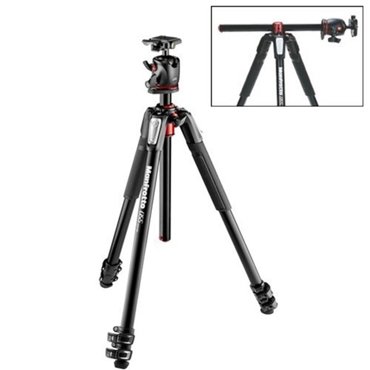 Manfrotto MK055XPRO3-BHQ2 Aluminum Tripod with XPRO Ball Head and 200PL QR Plate