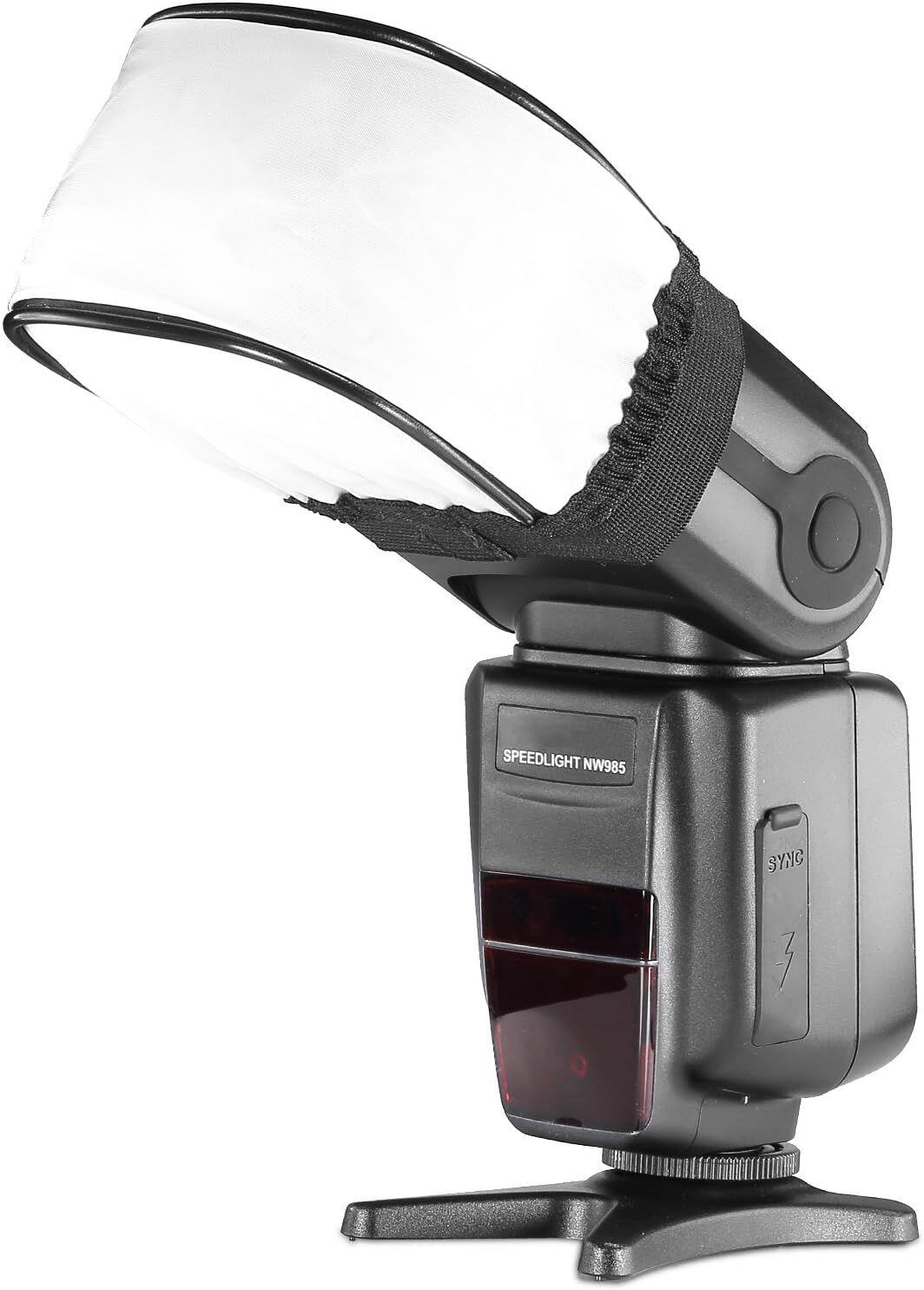 NEEWER NS-69 Universal Yumuşak Mini Flaş Difüzör Kapağı (Bounce Diffuser Cap)