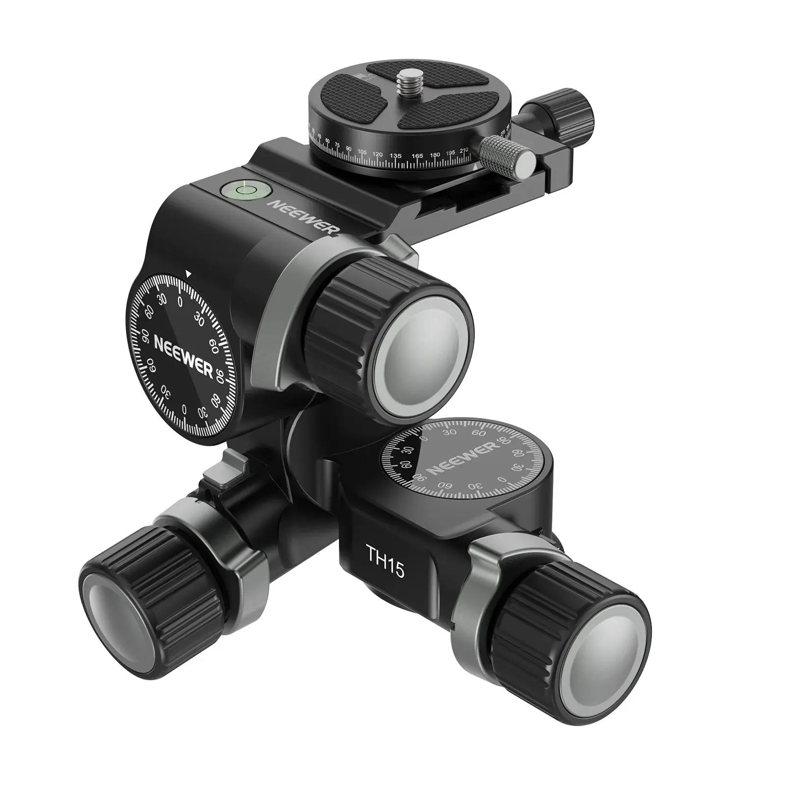 NEEWER TH15 3 Yönlü Dişli Tripod Kafası