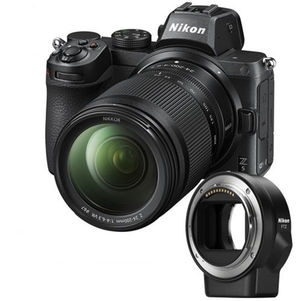 Nikon Z5 + 24-200mm Lens + FTZ Mount Adaptör