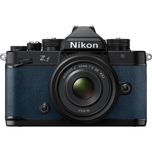 Nikon Zf 40mm f/2 SE Lensli Aynasız Fotoğraf Makinesi ( Çivit Mavisi )