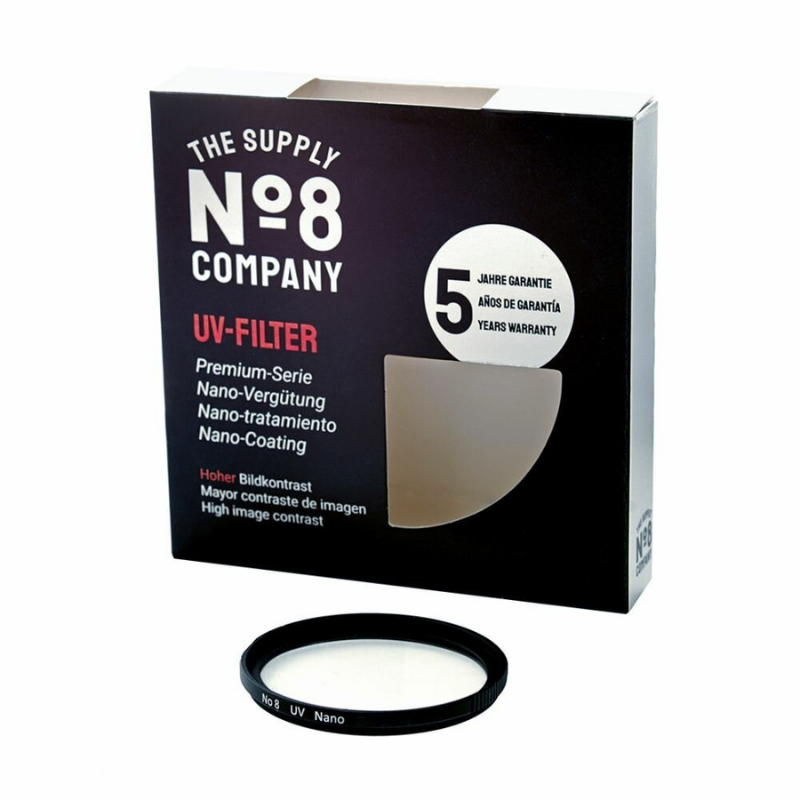No8 Company 82mm Nano UV Filtre