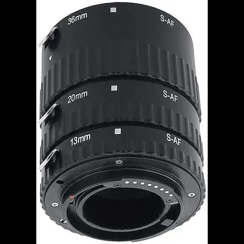 OEM  Extension Tüp Otomatik Makro Uzatma Tüpü Seti S.AF Sony A Mount