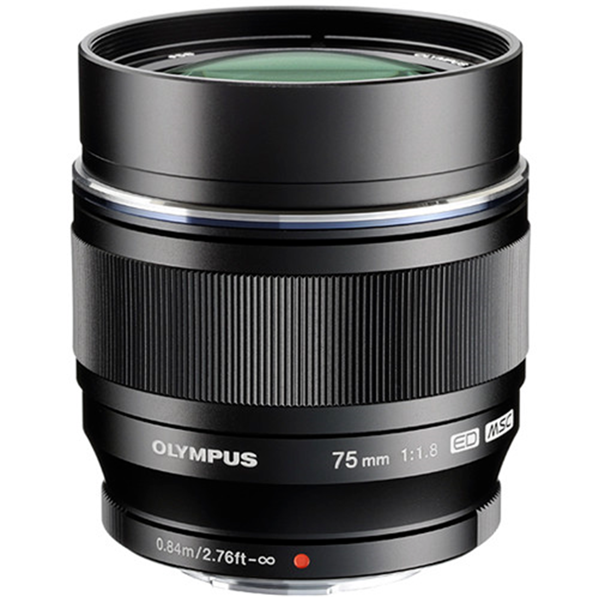 Olympus 75mm f/1.8 Lens Siyah