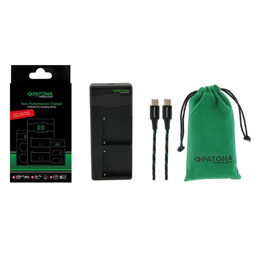 PATONA 161942 PREMIUM CHARGER PANASONIC DMW-BLF19 + PD20W HIZLI ŞARJ CİHAZI