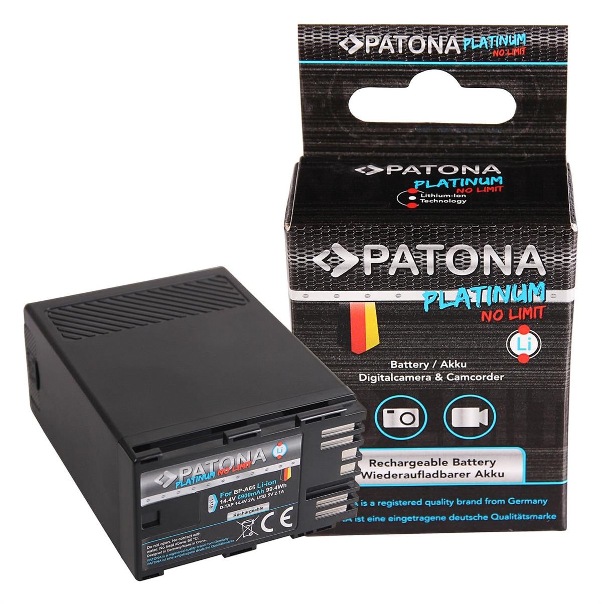 Patona Platinum Canon BP-A65 Batarya Pil