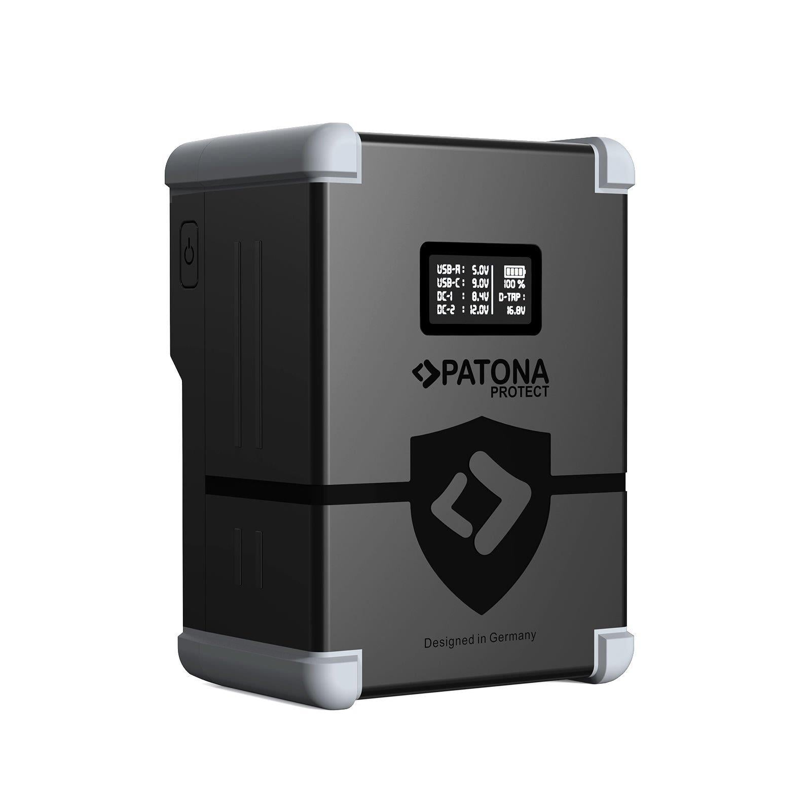PATONA PROTECT V-Mount Pil V99-PD100 99Wh USB-C USB-A D-Tap 2xDC çıkışı