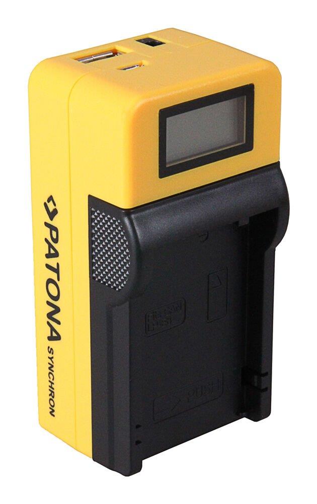 Patona Senkron LCD Ekranlı USB Şarj Cihazı Canon LP-E8