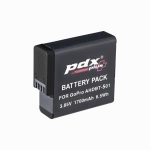 PDX Plus for GoPro AHDBT 501 Batarya (Hero 5, Hero 6, Hero 7, Hero 8)