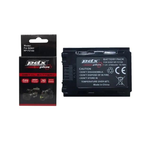 PDX Plus for Sony NP-FZ100 Batarya