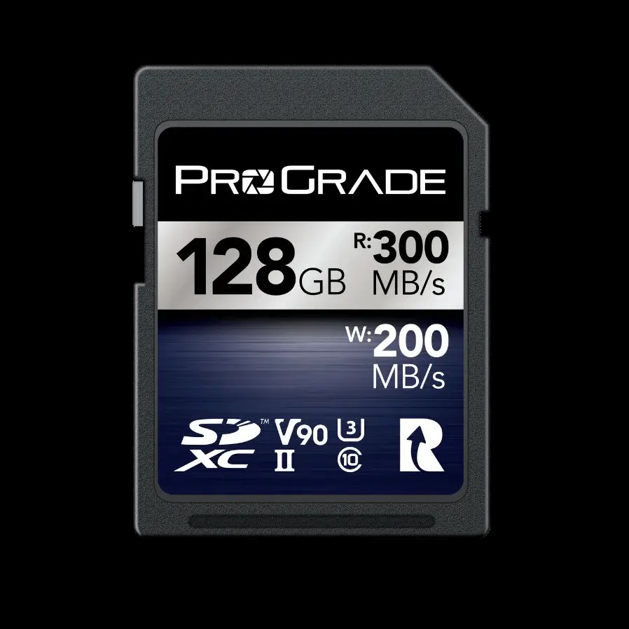 ProGrade Digital 128GB SDXC UHS-II V90 Iridium SD Hafıza Kartı
