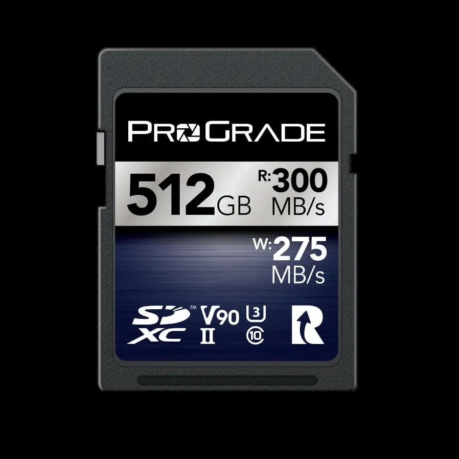 ProGrade Digital 512GB SDXC UHS-II V90 Iridium SD Hafıza Kartı