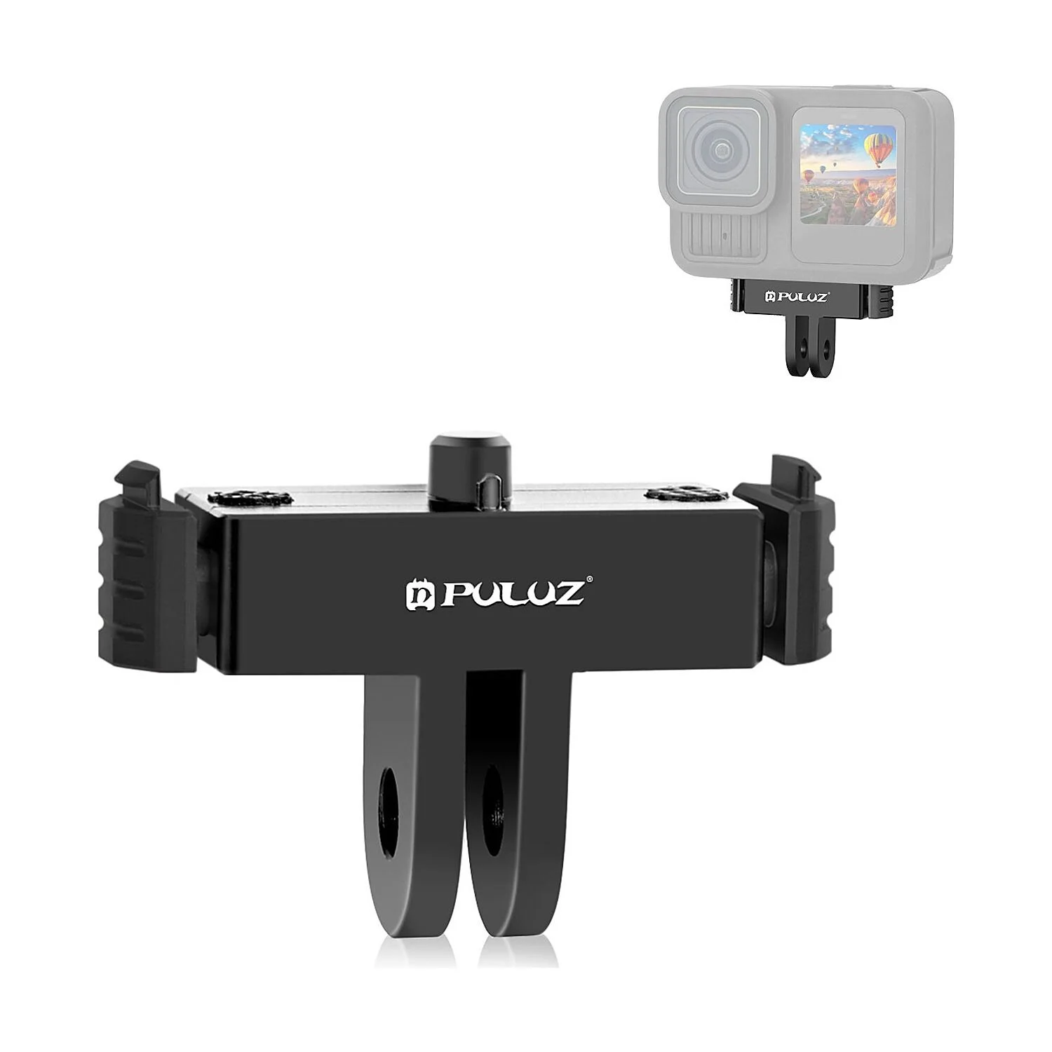 PULUZ GoPro HERO13 / MAX2 / MISSION 1 Manyetik Hızlı Çıkarma Tabanı