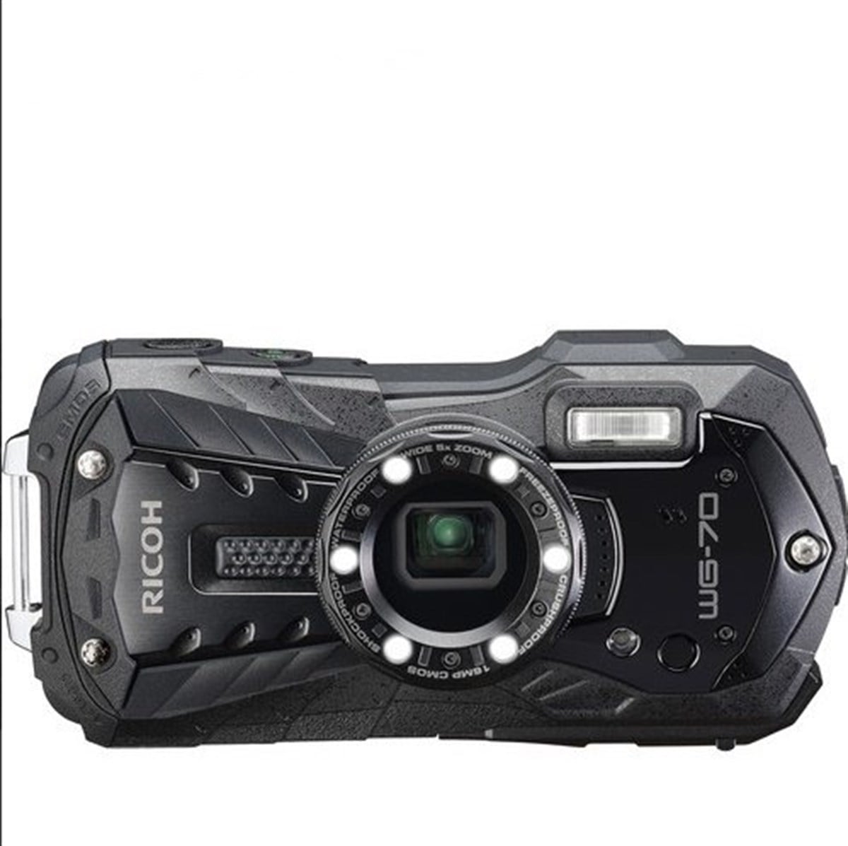 Ricoh WG-70 Fotoğraf Makinesi (Siyah)
