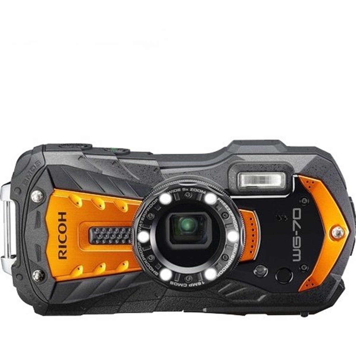 Ricoh WG-70 Fotoğraf Makinesi (Turuncu)