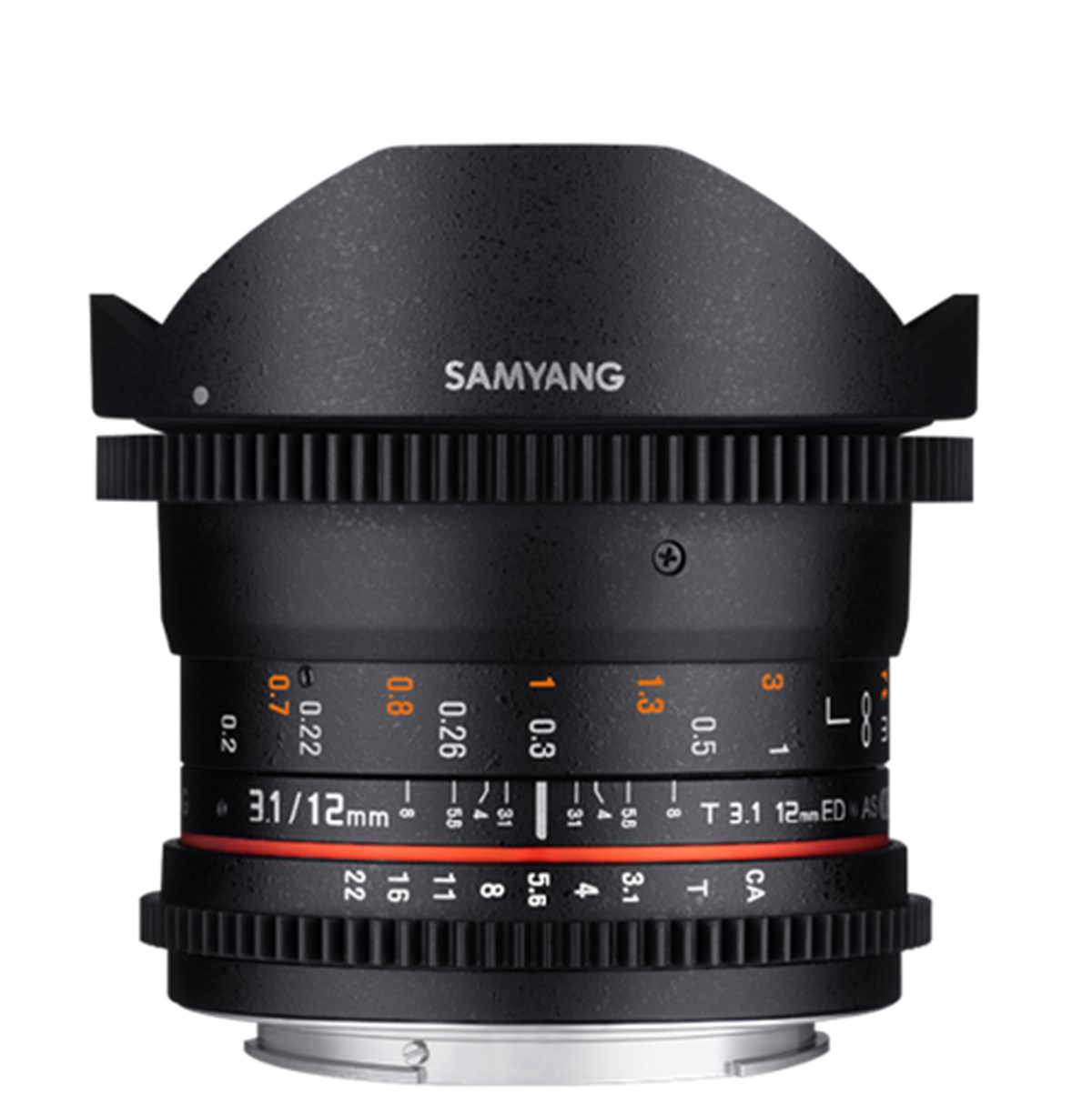 Samyang 12mm T3.1 ED AS NCS Balıkgözü Lens (Canon EF)