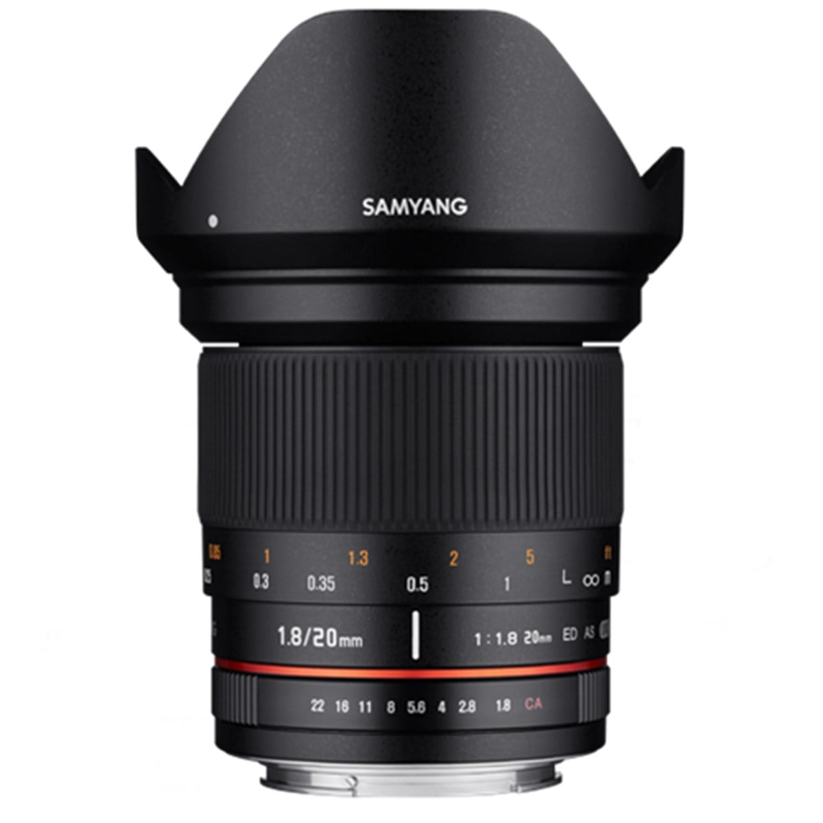 Samyang 20mm f/1.8 ED AS UMC Lens (Sony E)