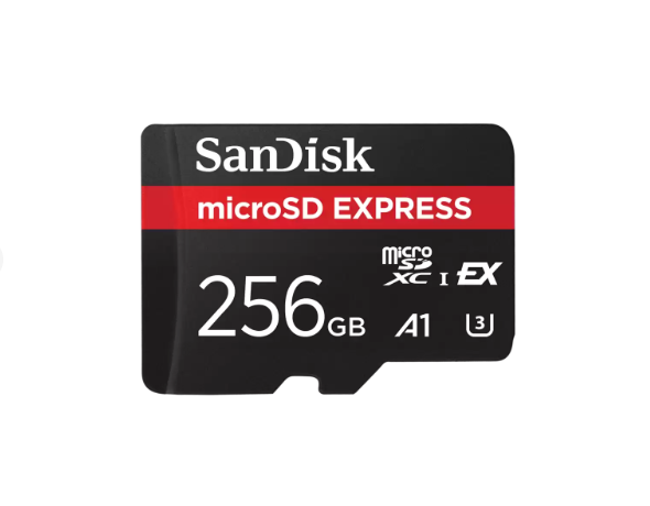 SanDisk 256 GB microSD Express Kart