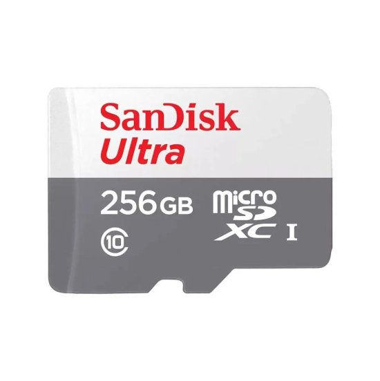 SanDisk Ultra 256GB 100MB/s microSDXC UHS-I Hafıza Kartı