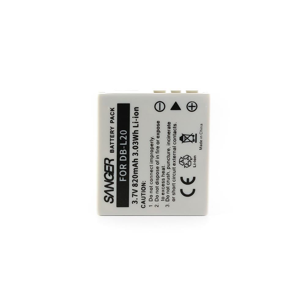 Sanger DB-L20 Sanyo Fotoğraf Makinesi Batarya