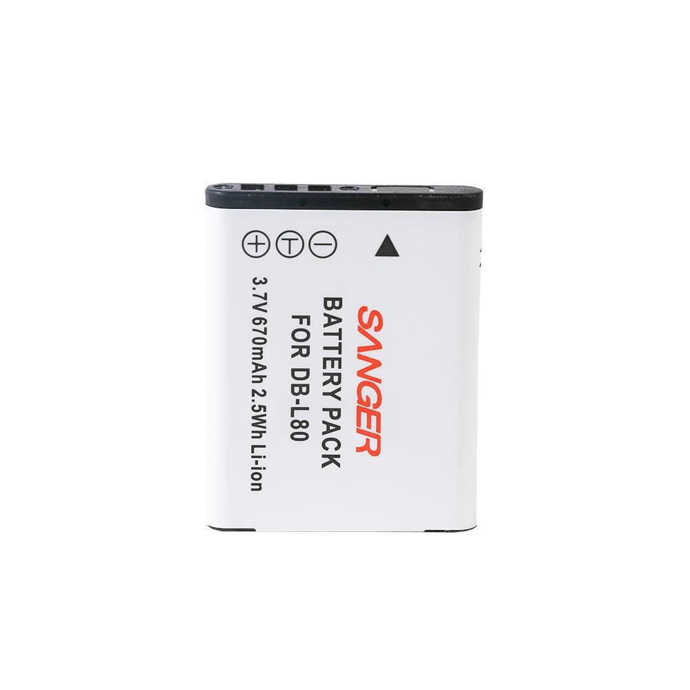 Sanger DB-L80 Sanyo Fotoğraf Makinesi Batarya