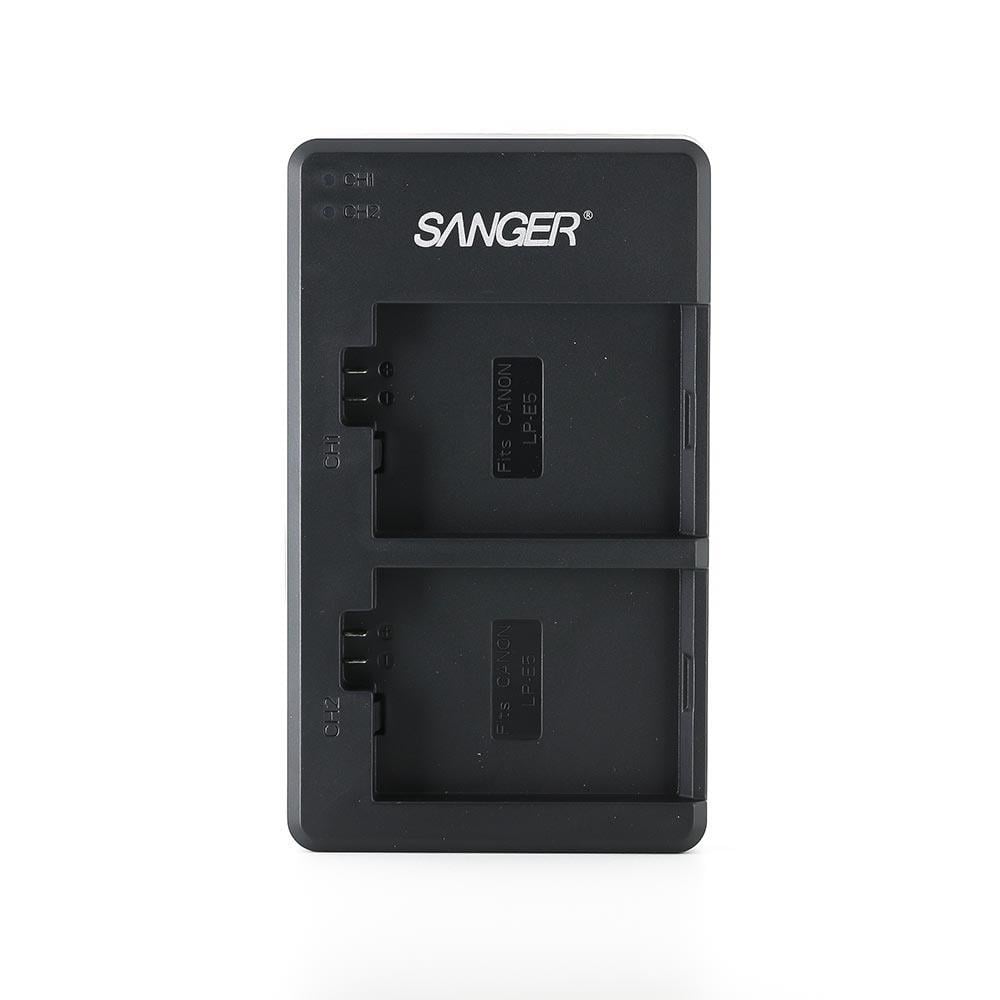 Sanger LP-E5 Canon İkili USB Şarj Aleti