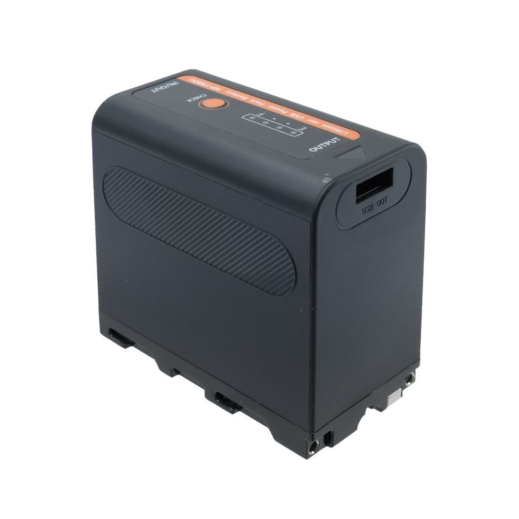 Sanger NP-F970M Işık Bataryası Şarj Girişli