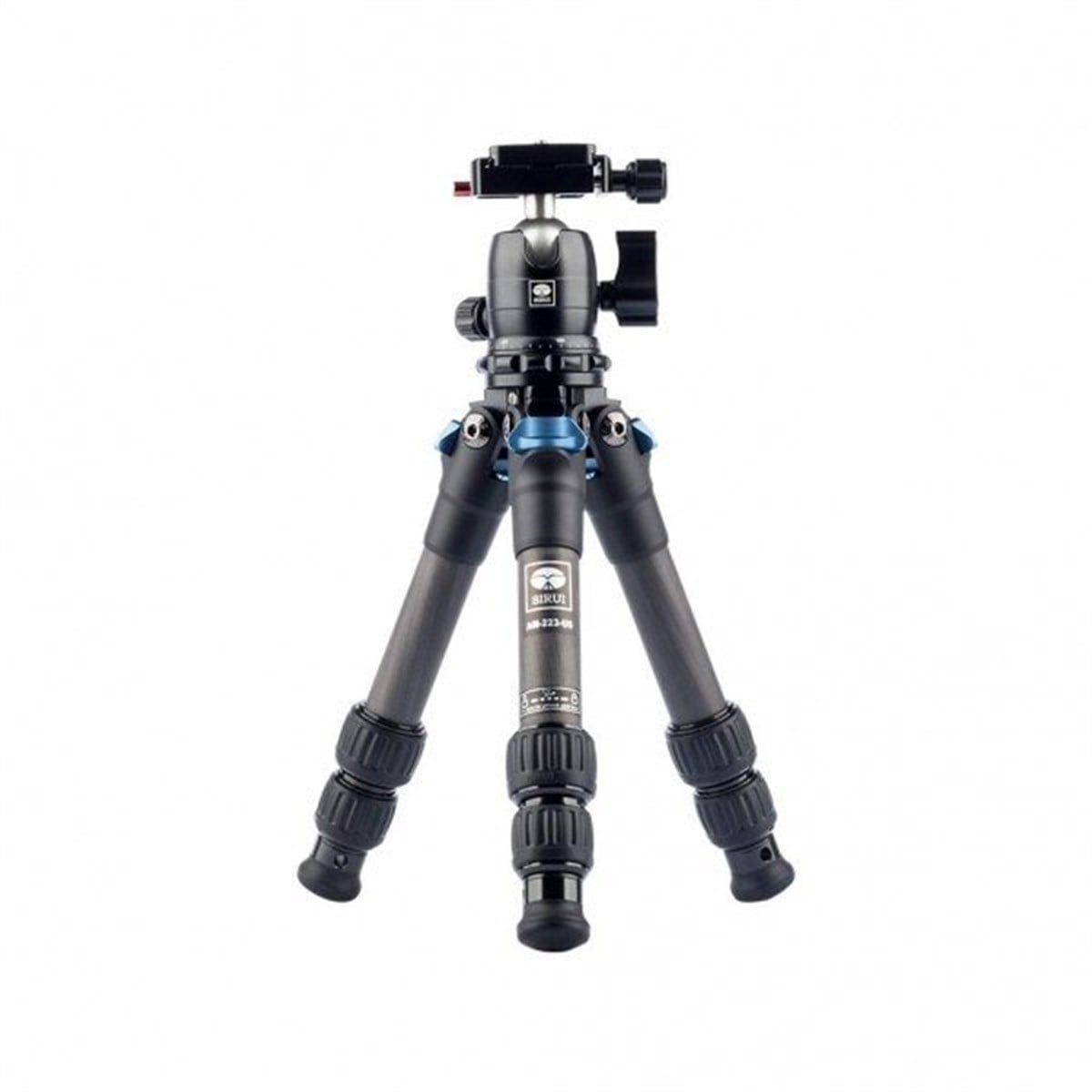 Sirui AM-223+B-00K Profesyonel Kompakt Karbon Tripod