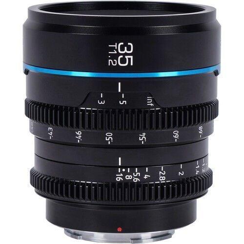 Sirui Nightwalker 35mm T1.2 S35 Cine Lens (E Mount, Siyah)