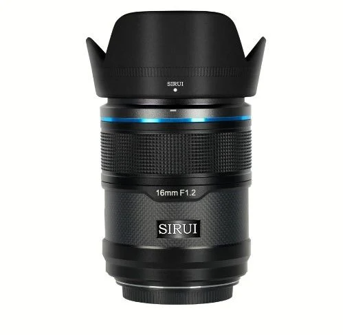 SIRUI Sniper 16mm f1.2 APSC Auto-Focus Lens for Sony E mount – Black/Carbon
