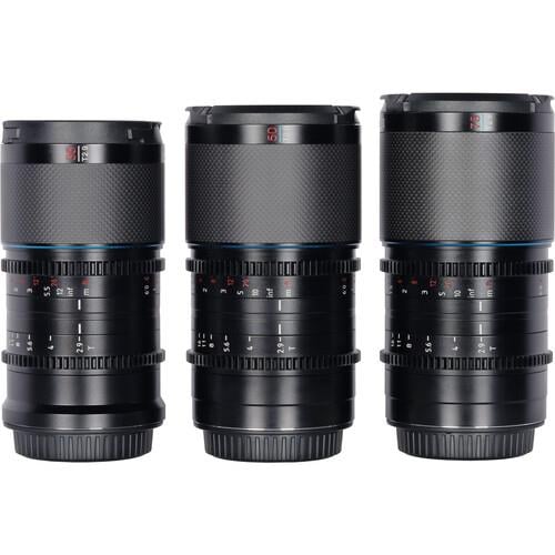 Sirui Sniper f/1.2 Autofocus 23mm, 33mm, 56mm Lens Kit (Sony E)