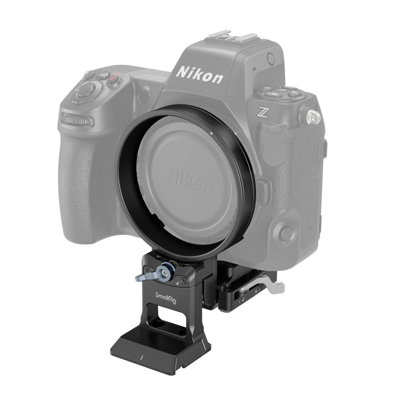 SmallRig 4306 Nikon'a Z Serisi Kameralar için Döndürülebilir Yataydan Dikeye Montaj Plakası Kiti