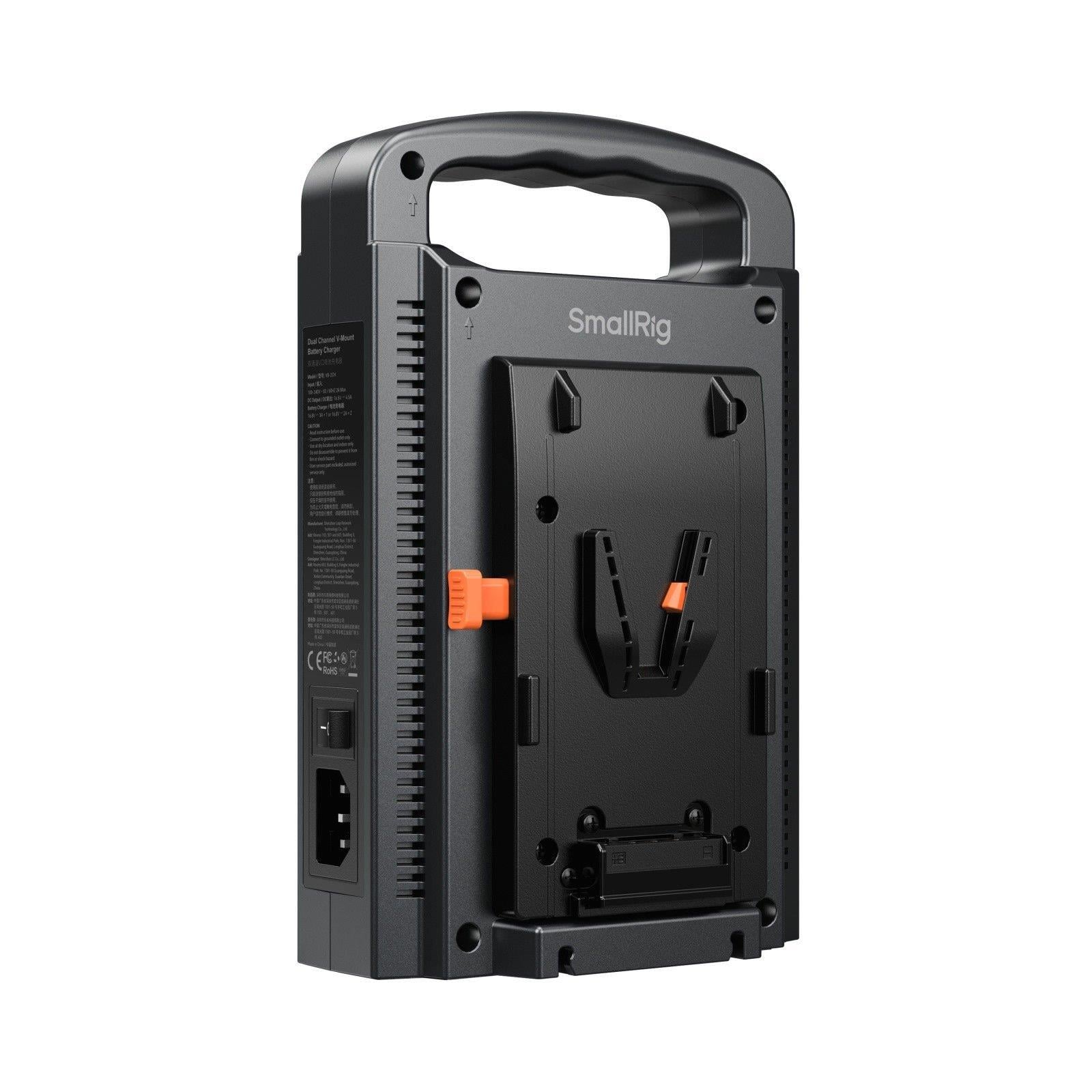 SmallRig 4450 Çift Kanallı V Montajlı Pil Şarj Cihazı