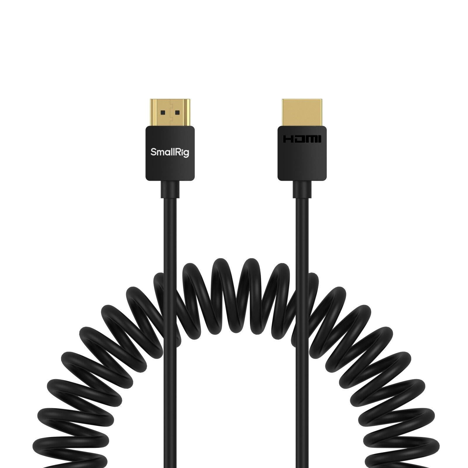 SmallRig 4963 Sarmal HDMI Veri Kablosu (A'dan A'ya)