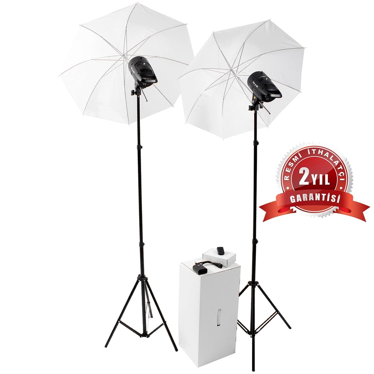 Star 400w 2'li Şemsiyeli Paraflaş Set